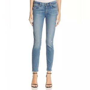 ANTHROPOLOGIE Paige Denim Verdugo Ankle Sienna Wash Skinny Mid Rise Size 29